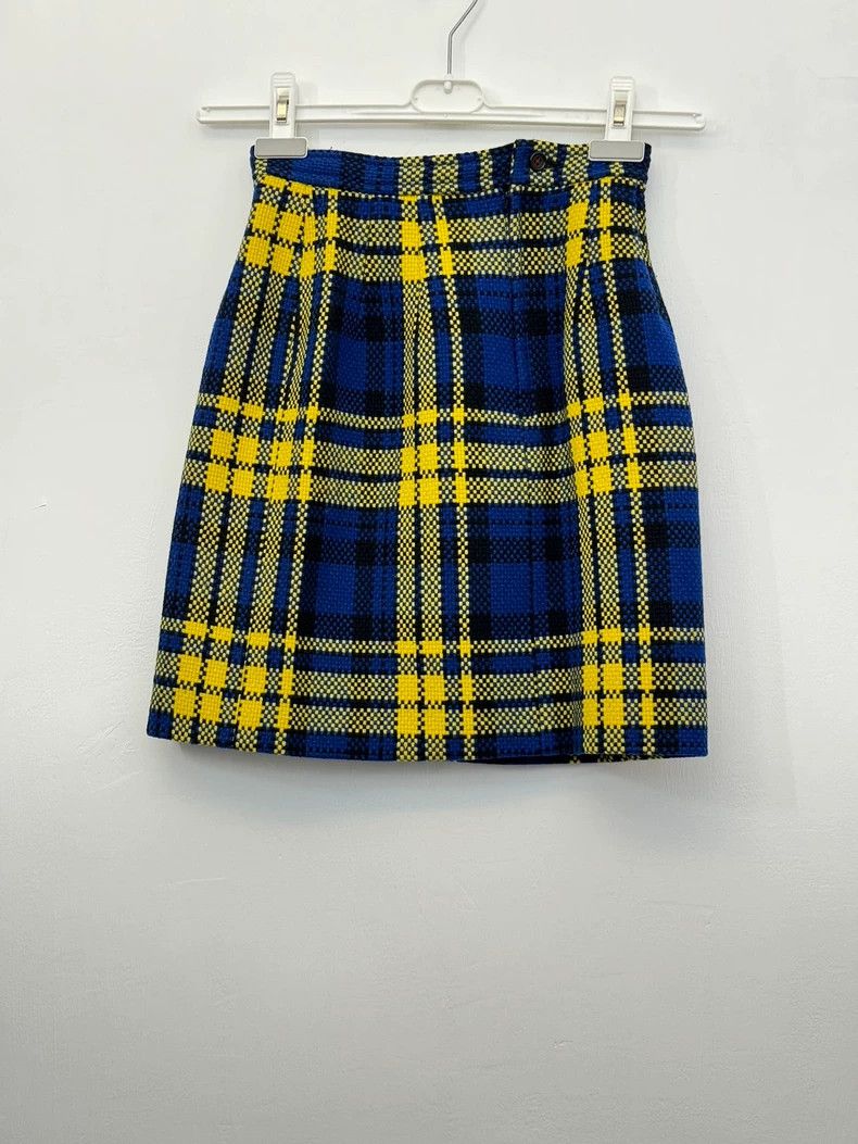 Comme des Garcons Comme des Garçons Vintage Plaid Mini Skirt - dmc Size US 30 / EU 46 - 4 Thumbnail