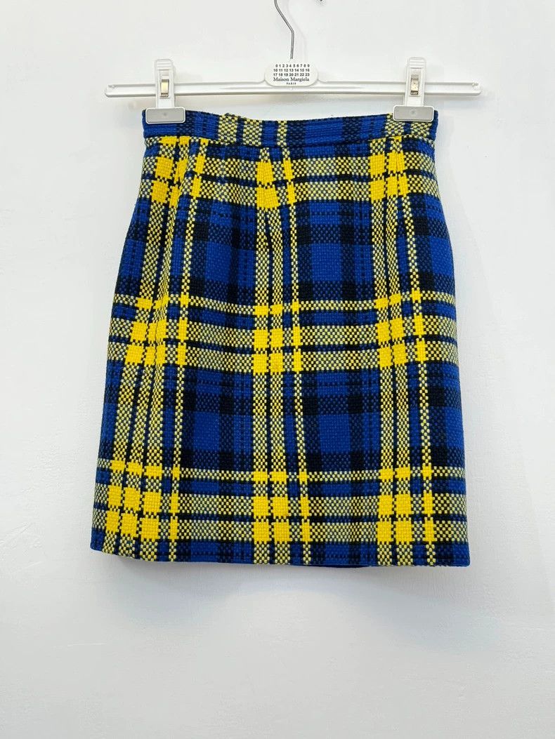 Comme des Garcons Comme des Garçons Vintage Plaid Mini Skirt - dmc Size US 30 / EU 46 - 2 Thumbnail