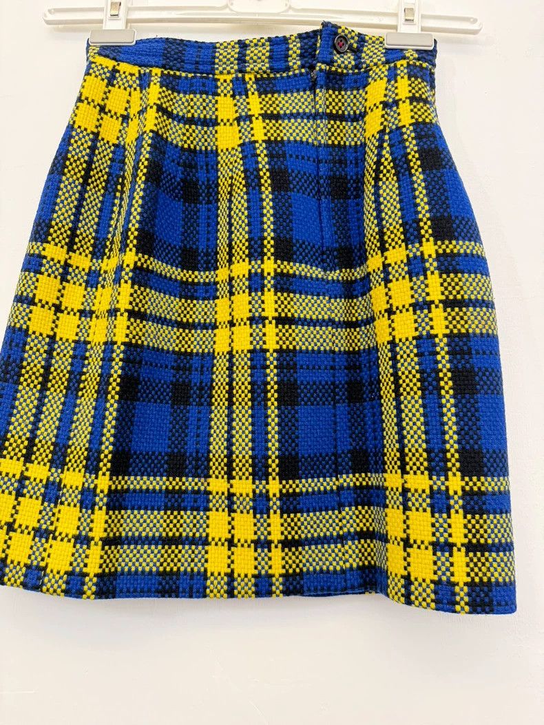 Comme des Garcons Comme des Garçons Vintage Plaid Mini Skirt - dmc Size US 30 / EU 46 - 5 Thumbnail