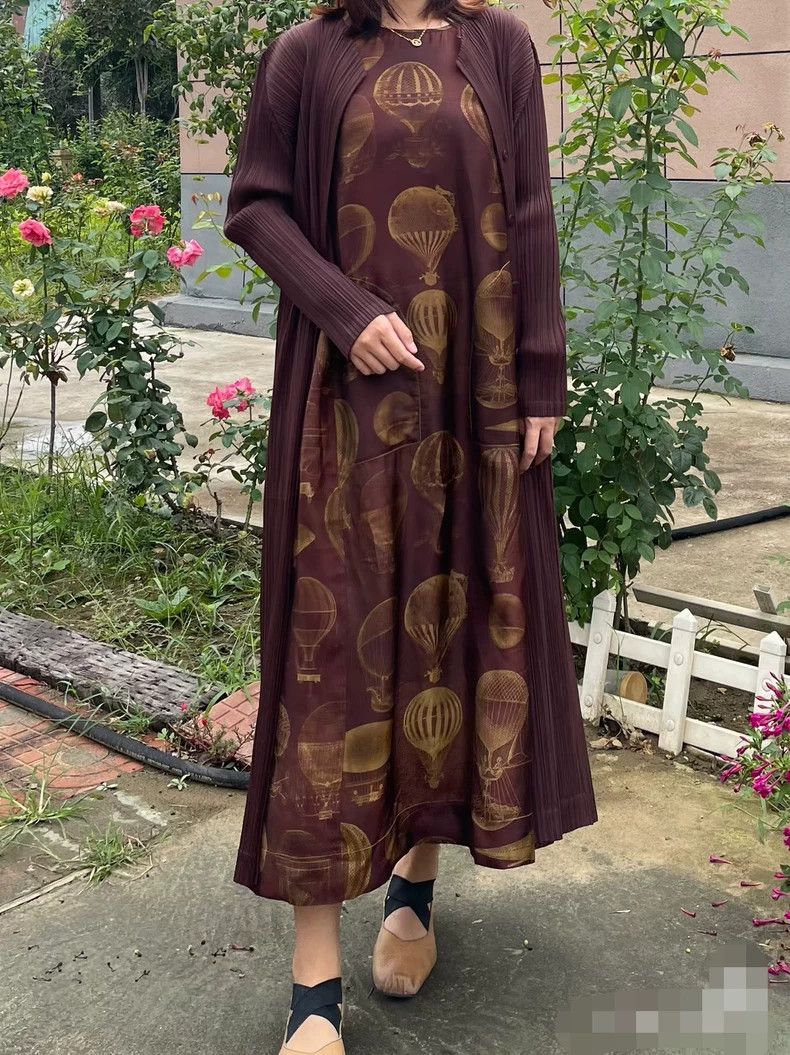 Issey Miyake Issey Miyake Pleats Please Long Cardigan - dmc Size US L / EU 52-54 / 3 - 3 Thumbnail