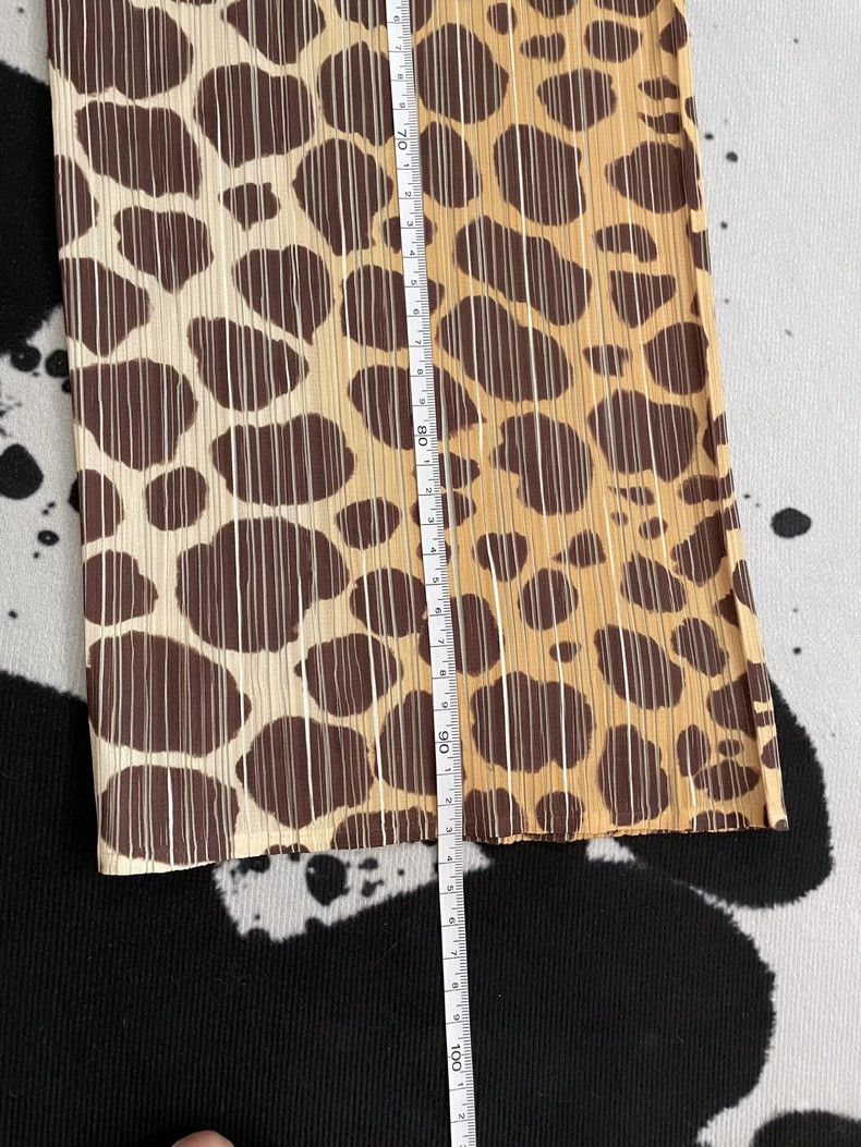 Issey Miyake Issey Miyake Leopard Print Straight Pants - dmc Size US 30 / EU 46 - 5 Thumbnail