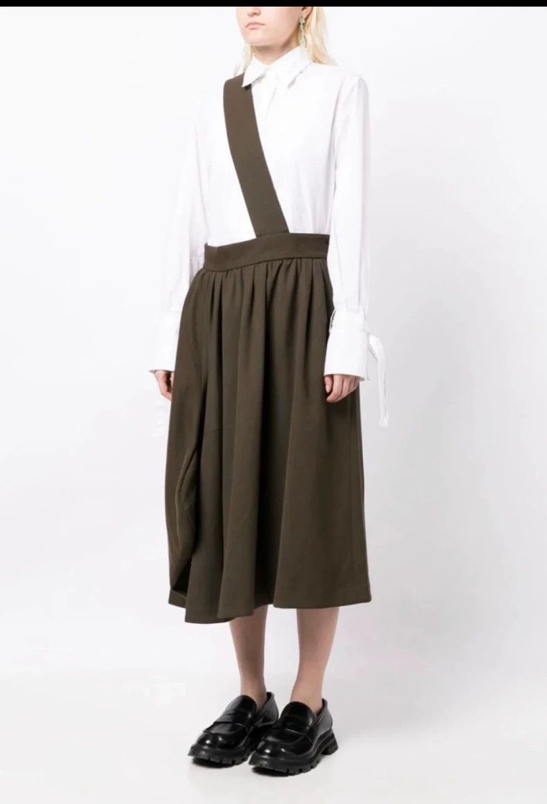 Comme des Garcons CDG Comcom Wool Asymmetric Hem Dress - dmc Size US 30 / EU 46 - 5 Thumbnail