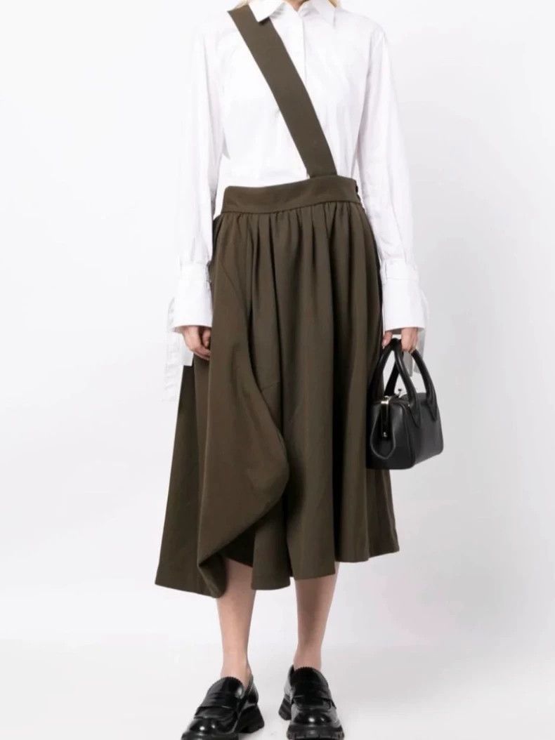 Comme des Garcons CDG Comcom Wool Asymmetric Hem Dress - dmc Size US 30 / EU 46 - 4 Thumbnail