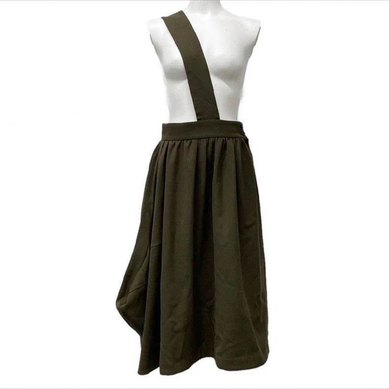 Comme des Garcons CDG Comcom Wool Asymmetric Hem Dress - dmc Size US 30 / EU 46 - 2 Thumbnail