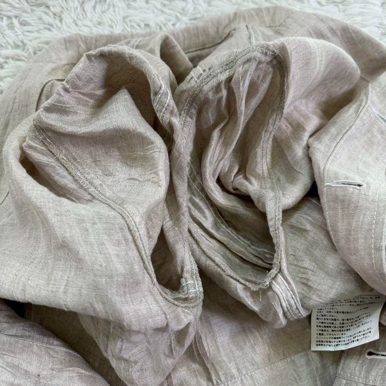 Comme des Garcons Comme des Garçons Linen Blend Jumpsuit - dmc Size US 30 / EU 46 - 8 Thumbnail
