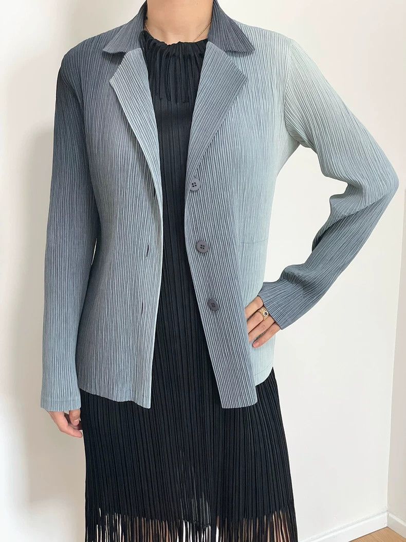 Issey Miyake Issey Miyake Limited Edition Blazer - dmc Size US M / EU 48-50 / 2 - 2 Thumbnail