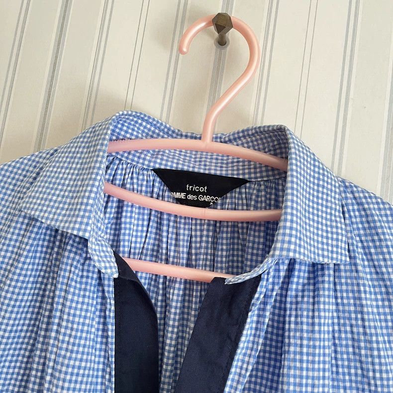 Comme des Garcons Comme des Garçons Blue Smocked Summer Top - dmc Size US M / EU 48-50 / 2 - 5 Thumbnail