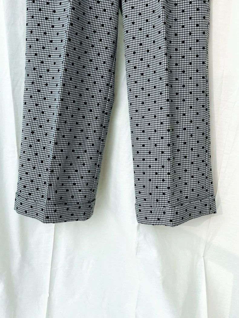 Comme des Garcons CDG Tricot Houndstooth Polka Dot Trousers - dmc Size US 32 / EU 48 - 5 Thumbnail