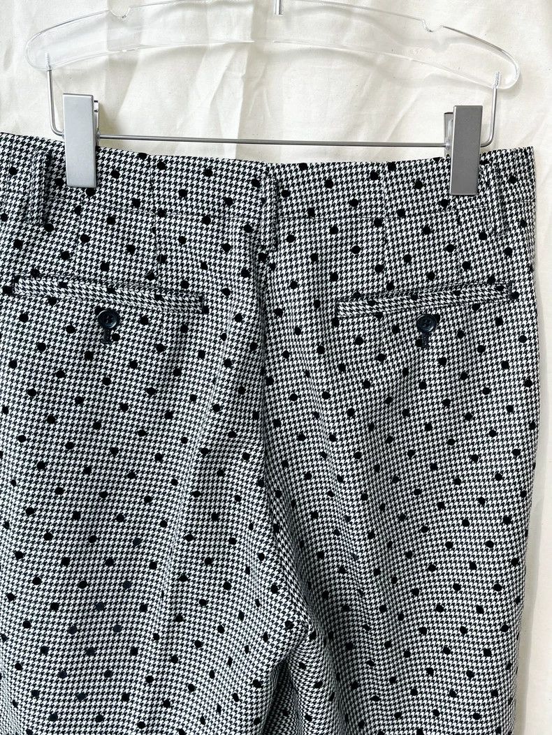 Comme des Garcons CDG Tricot Houndstooth Polka Dot Trousers - dmc Size US 32 / EU 48 - 6 Thumbnail