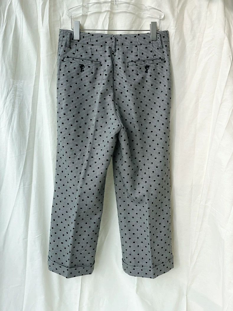 Comme des Garcons CDG Tricot Houndstooth Polka Dot Trousers - dmc Size US 32 / EU 48 - 3 Thumbnail
