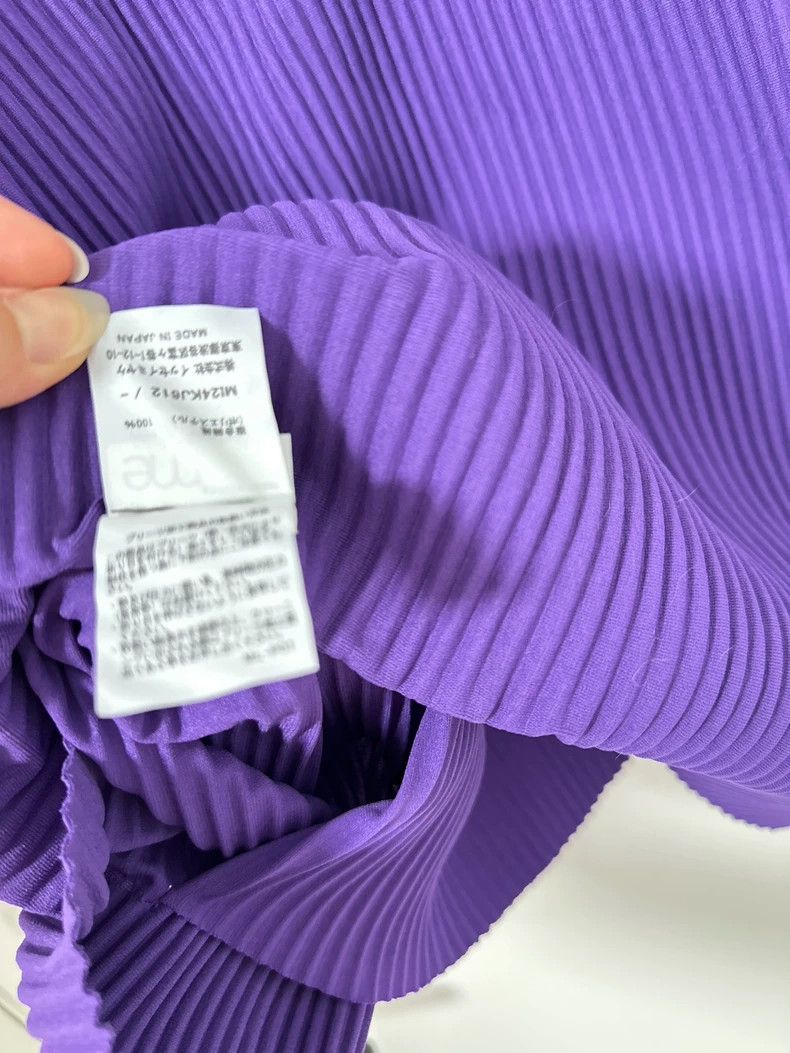 Issey Miyake Issey Miyake Me Series Purple Top - dmc Size US M / EU 48-50 / 2 - 4 Thumbnail