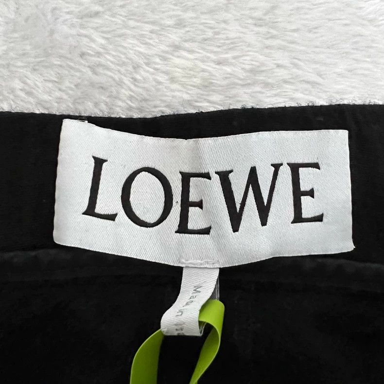 Loewe LOEWE Black Wide-Leg Pants - dmc Size US 32 / EU 48 - 3 Thumbnail
