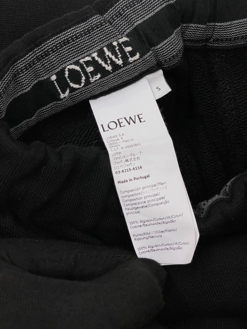 Loewe Loewe Black Paneled Embroidered Sweatpants - dmc Size US 30 / EU 46 - 9 Thumbnail