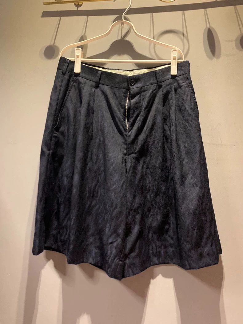 Comme des Garcons Comme des Garcons Wool A-Line Shorts - dmc Size US 32 / EU 48 - 2 Thumbnail