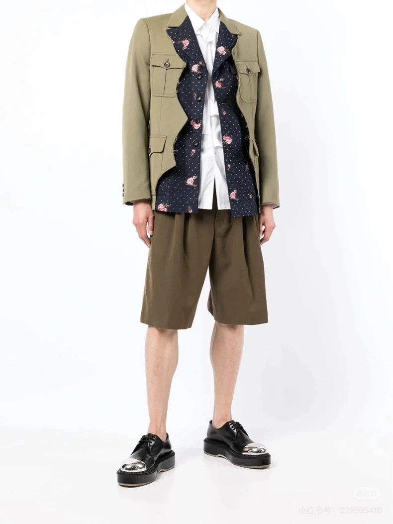 Comme des Garcons Comme des Garcons Homme Plus Wool Shorts - dmc Size US 30 / EU 46 - 2 Thumbnail