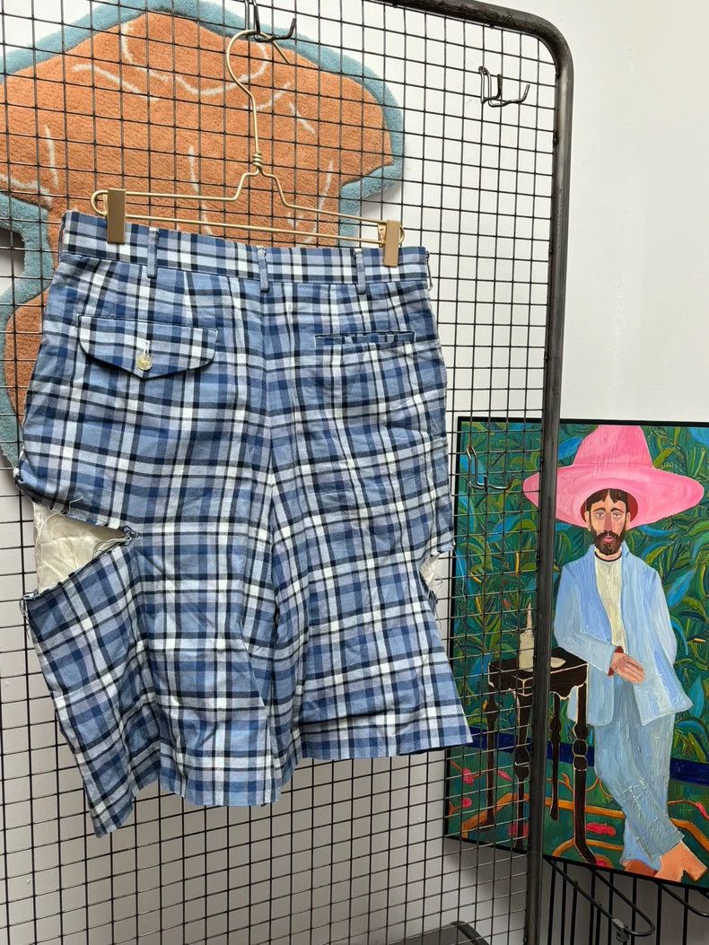 Comme des Garcons Comme des Garçons Homme Plus Plaid Shorts - dmc Size US 30 / EU 46 - 3 Thumbnail