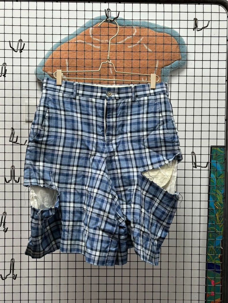 Comme des Garcons Comme des Garçons Homme Plus Plaid Shorts - dmc Size US 30 / EU 46 - 2 Thumbnail
