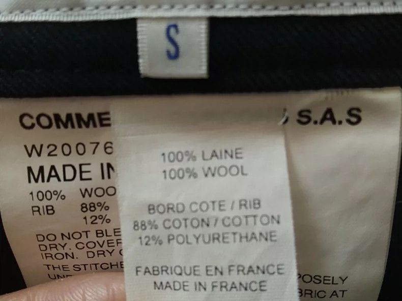 Comme des Garcons Comme des Garçons Wool Casual Pants - dmc Size US 30 / EU 46 - 4 Thumbnail