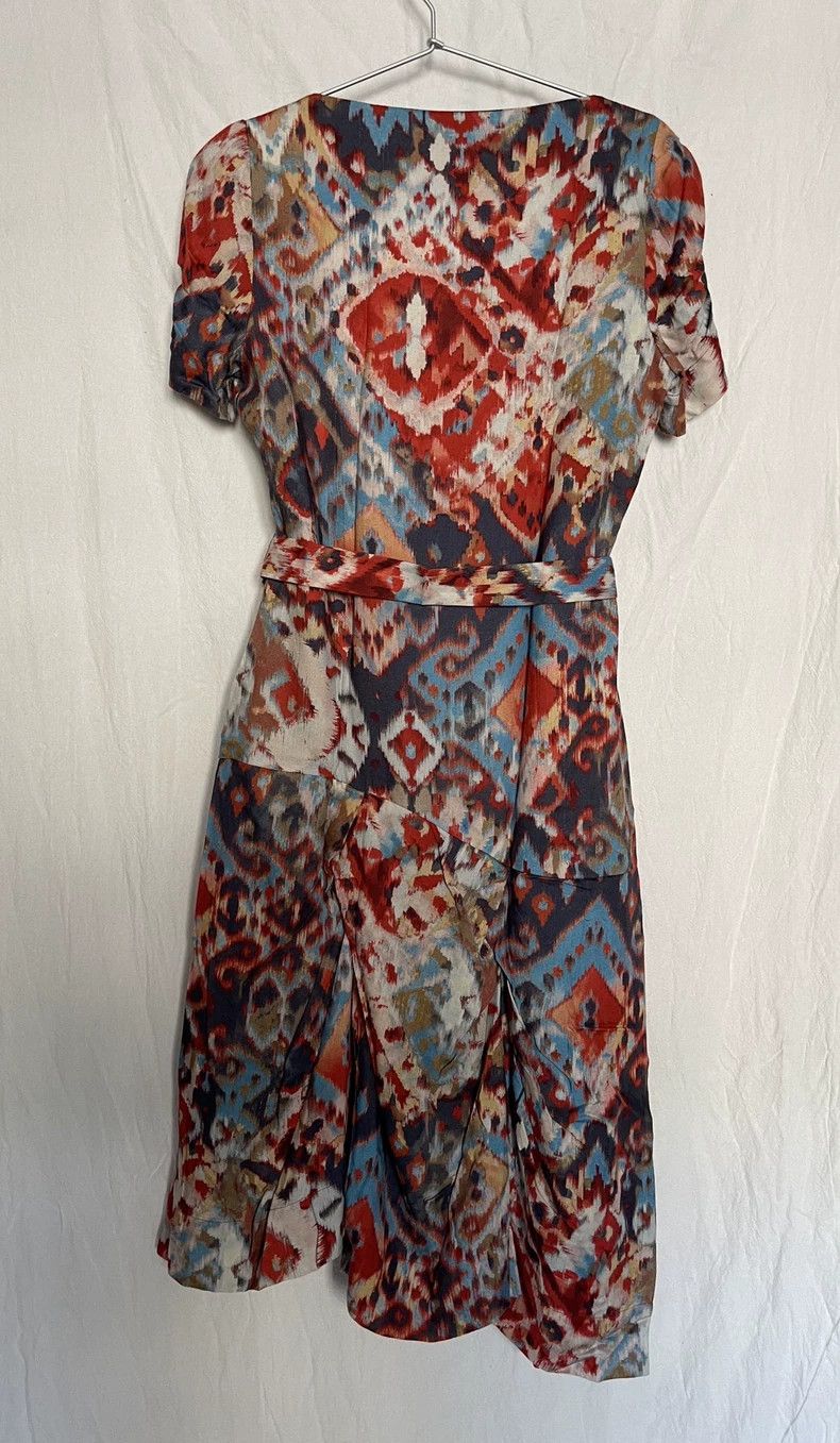 Vivienne Westwood Vivienne Westwood 2010s Runway Printed Dress - dmc Size US 36 / EU 52 - 4 Thumbnail