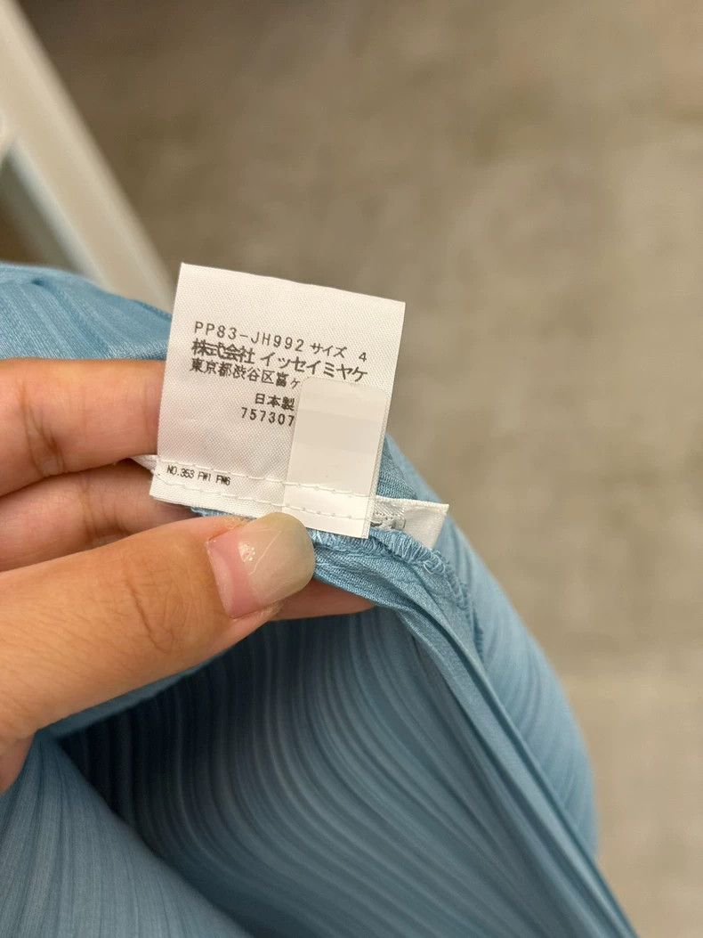 Issey Miyake Issey Miyake PP Series Blue Dress JH992 - dmc Size US 34 / EU 50 - 5 Thumbnail