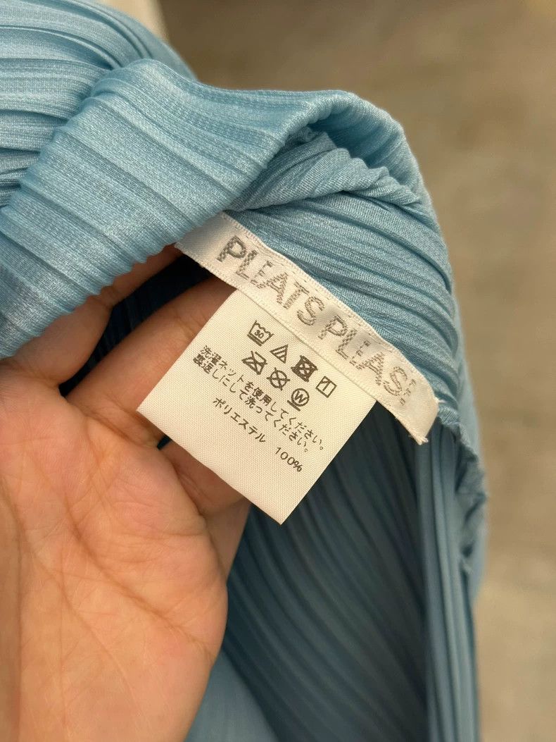Issey Miyake Issey Miyake PP Series Blue Dress JH992 - dmc Size US 34 / EU 50 - 3 Thumbnail