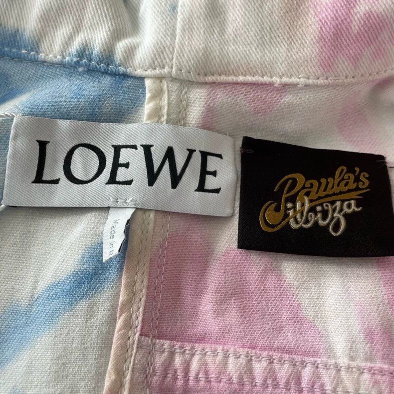 Loewe Loewe Tie-Dye Denim Jacket - dmc Size US S / EU 44-46 / 1 - 4 Thumbnail