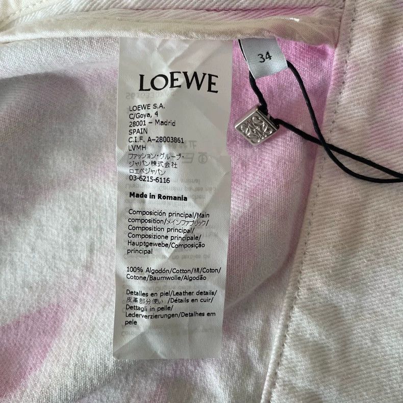 Loewe Loewe Tie-Dye Denim Jacket - dmc Size US S / EU 44-46 / 1 - 5 Thumbnail