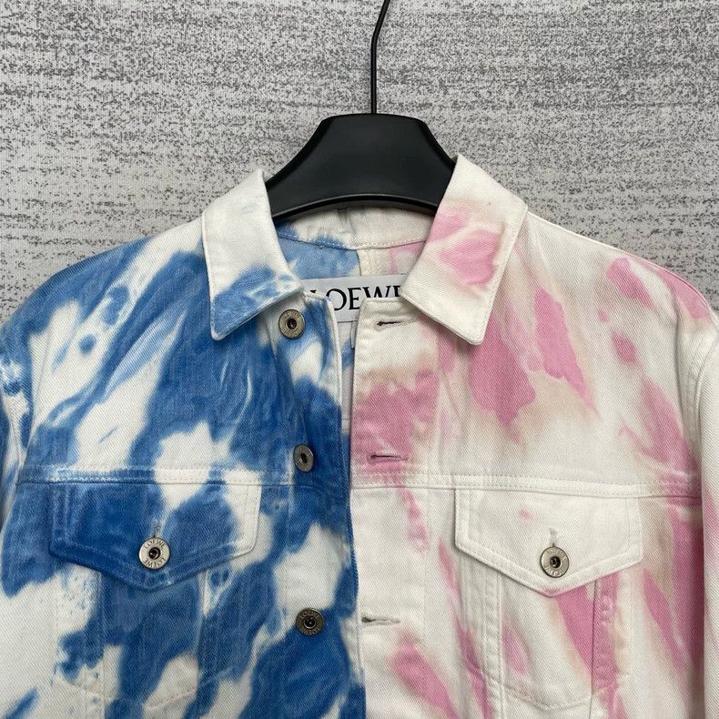 Loewe Loewe Tie-Dye Denim Jacket - dmc Size US S / EU 44-46 / 1 - 3 Thumbnail