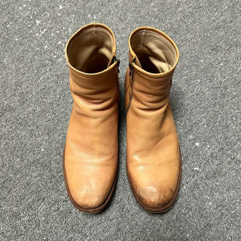 Number (N)ine Number(N)ine Men's Leather High Boots - dmc Size US 10 / EU 43 - 3 Thumbnail