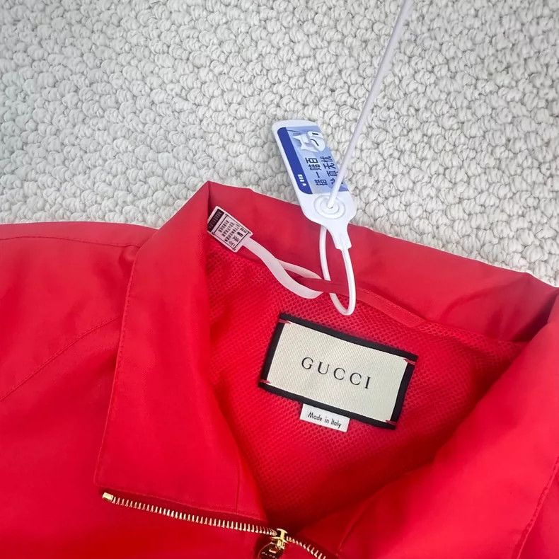 Gucci Gucci Colorblock Logo Embroidered Windbreaker - dmc Size US M / EU 48-50 / 2 - 3 Thumbnail