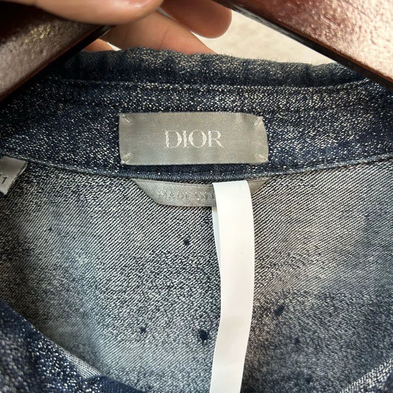 Dior Dior Starry Sky Denim Shirt - dmc Size US L / EU 52-54 / 3 - 3 Thumbnail