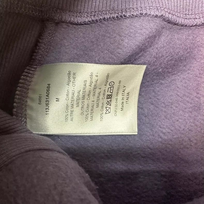 Dior Dior Navy Monogram Print Hoodie Sweatshirt - dmc Size US M / EU 48-50 / 2 - 5 Thumbnail
