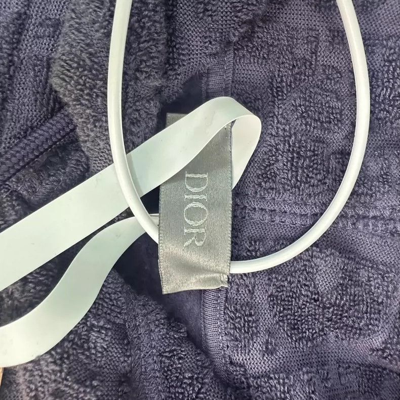 Dior Dior Navy Monogram Print Hoodie Sweatshirt - dmc Size US M / EU 48-50 / 2 - 4 Thumbnail