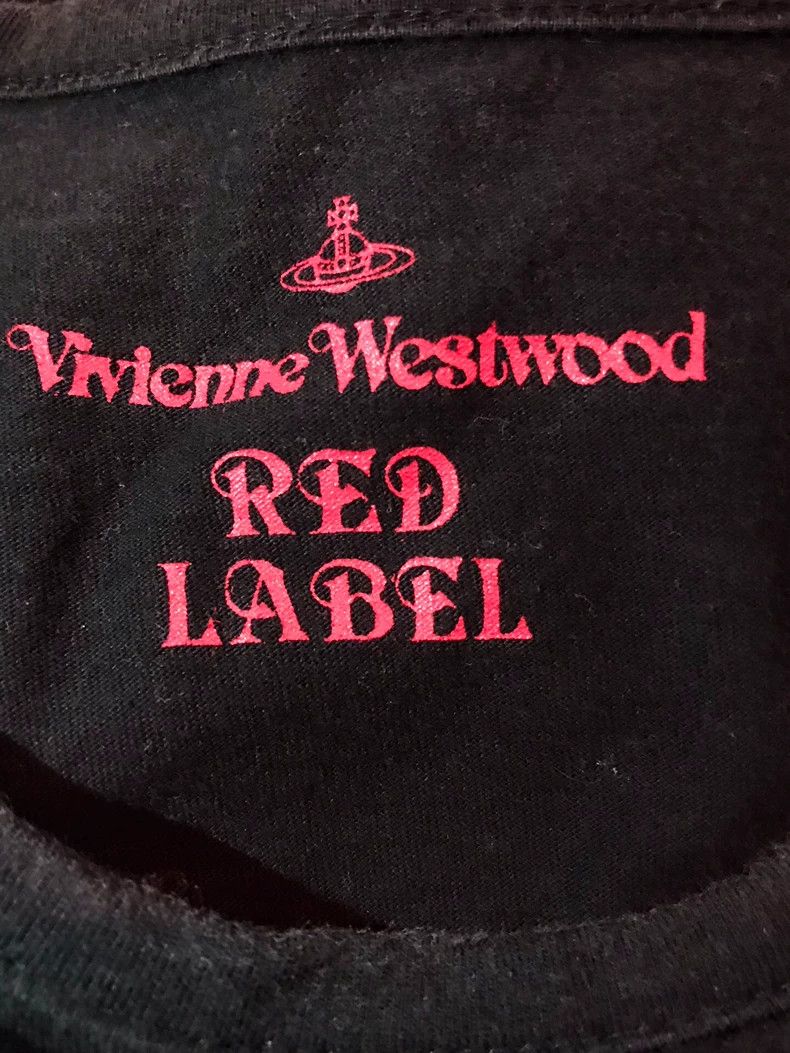 Vivienne Westwood Vivienne Westwood Heart Print Short Sleeve T - dmc Size US M / EU 48-50 / 2 - 2 Thumbnail