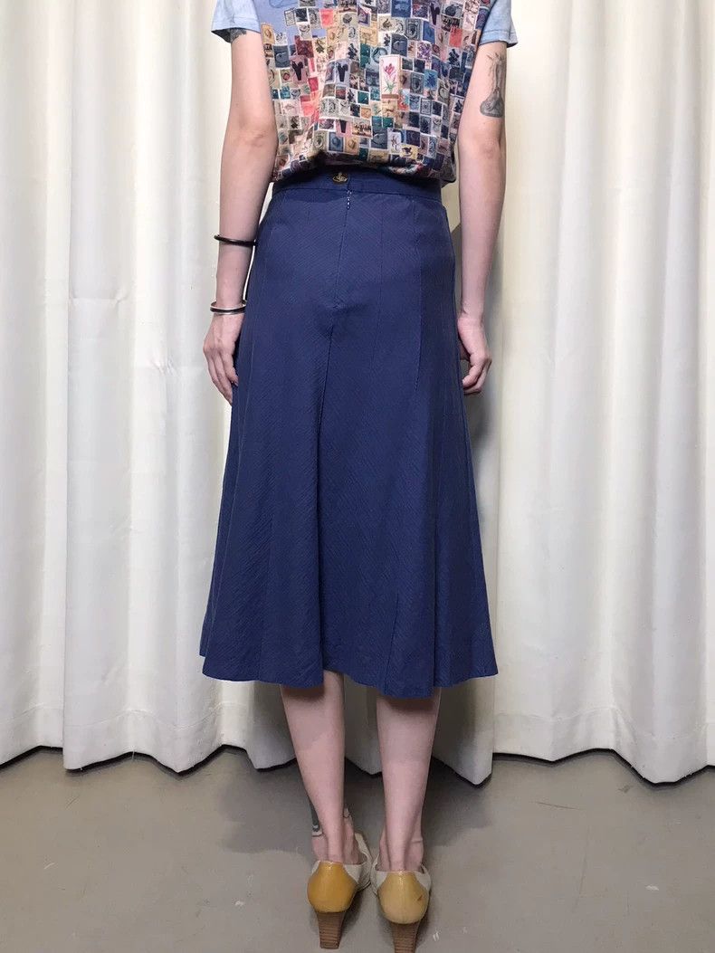 Vivienne Westwood Vivienne Westwood Vintage Indigo Umbrella Skirt - dmc Size US 30 / EU 46 - 3 Thumbnail