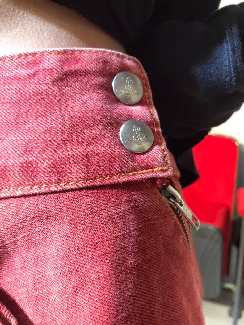 Vivienne Westwood Vivienne Westwood Pink Denim Mini Skirt - dmc Size US 30 / EU 46 - 2 Thumbnail