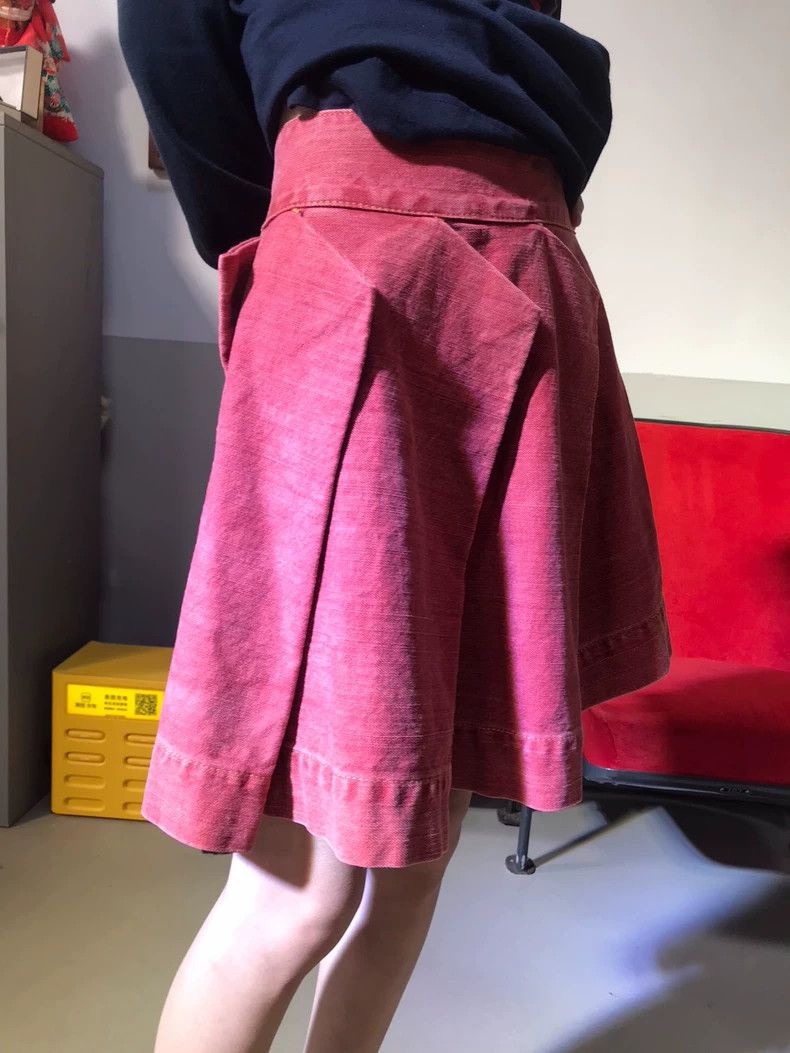 Vivienne Westwood Vivienne Westwood Pink Denim Mini Skirt - dmc Size US 30 / EU 46 - 4 Thumbnail