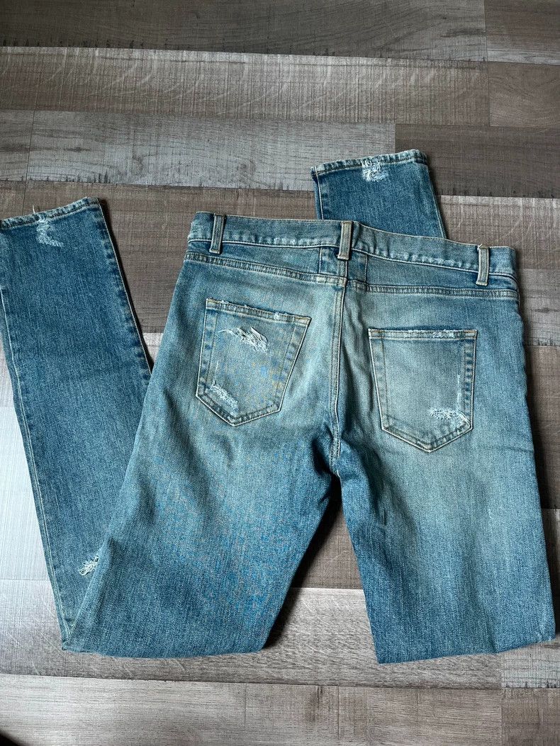 Saint Laurent Paris Saint Laurent D02 SLP Denim Jeans - dmc Size US 31 - 6 Thumbnail