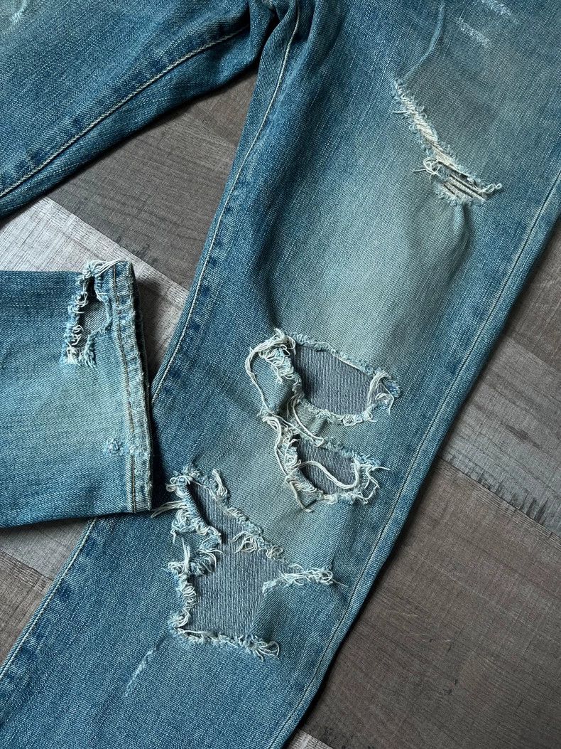 Saint Laurent Paris Saint Laurent D02 SLP Denim Jeans - dmc Size US 31 - 3 Thumbnail