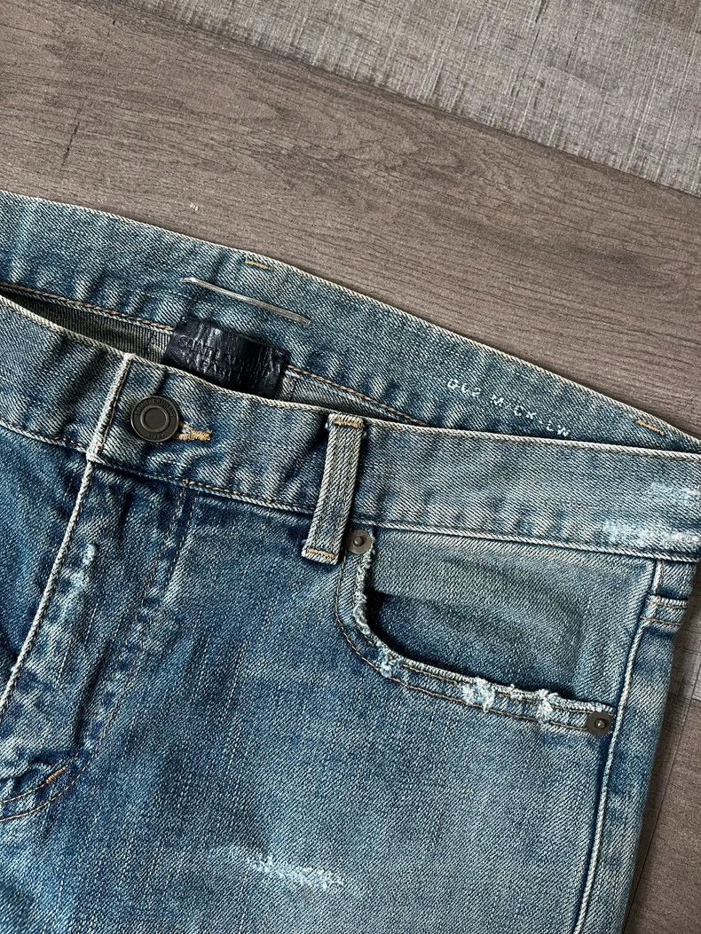 Saint Laurent Paris Saint Laurent D02 SLP Denim Jeans - dmc Size US 31 - 8 Thumbnail