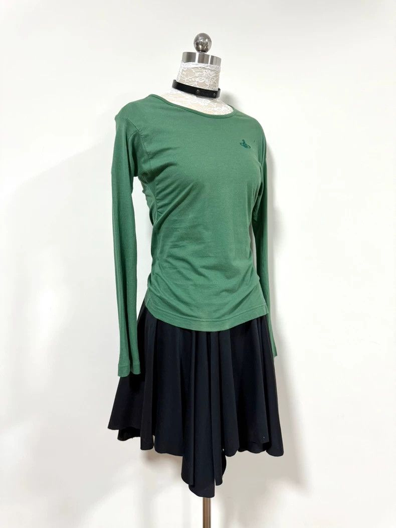 Vivienne Westwood Vivienne Westwood Asymmetric Green Long Sleeve Top - dmc Size US S / EU 44-46 / 1 - 2 Thumbnail