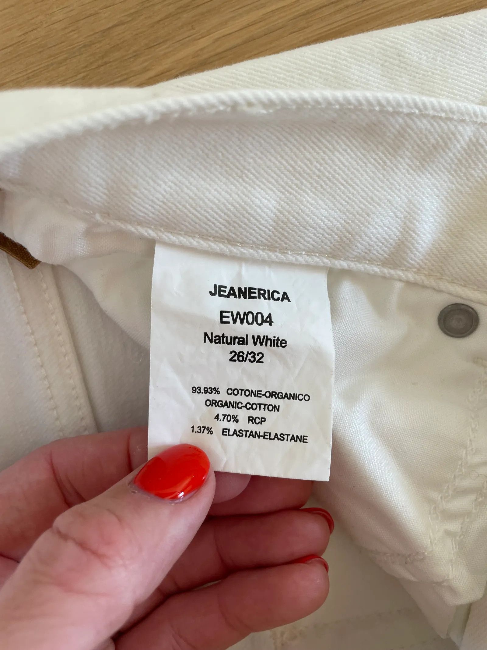 JEANERICA JEANERICA Eiffel (EW004) Jeans Size 26" / US 2 / IT 38 - 3 Thumbnail