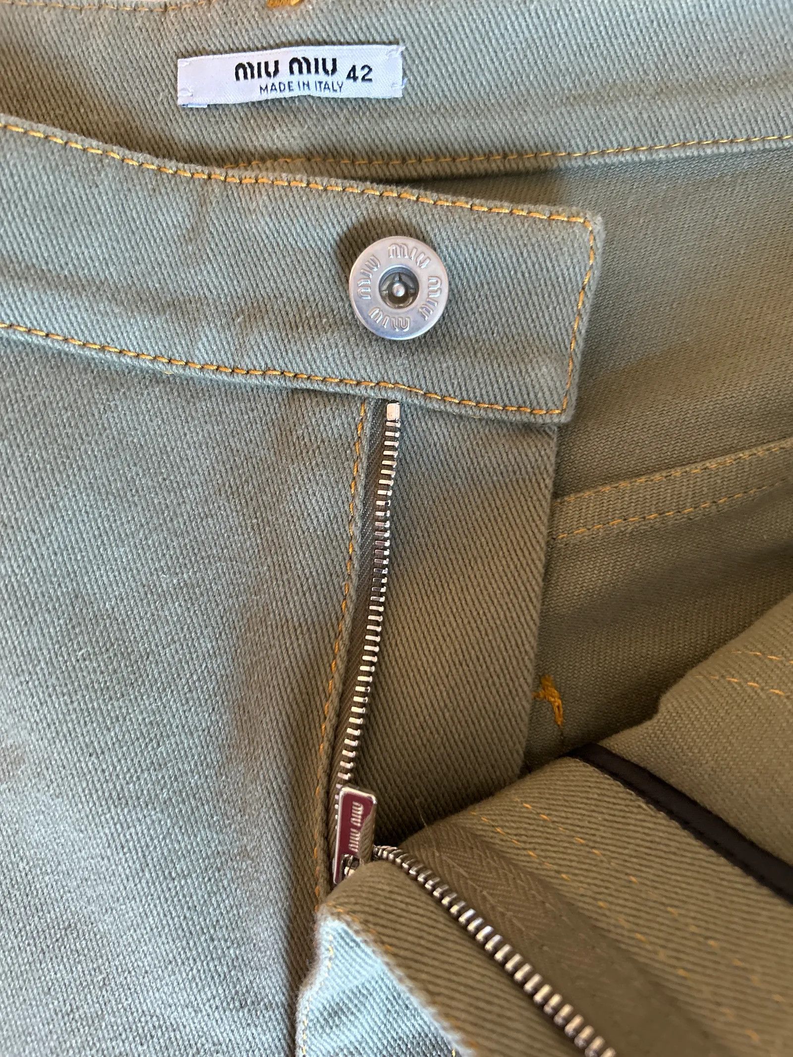 Miu Miu Miu Miu Pants Size 30" / US 8 / IT 44 - 7 Thumbnail