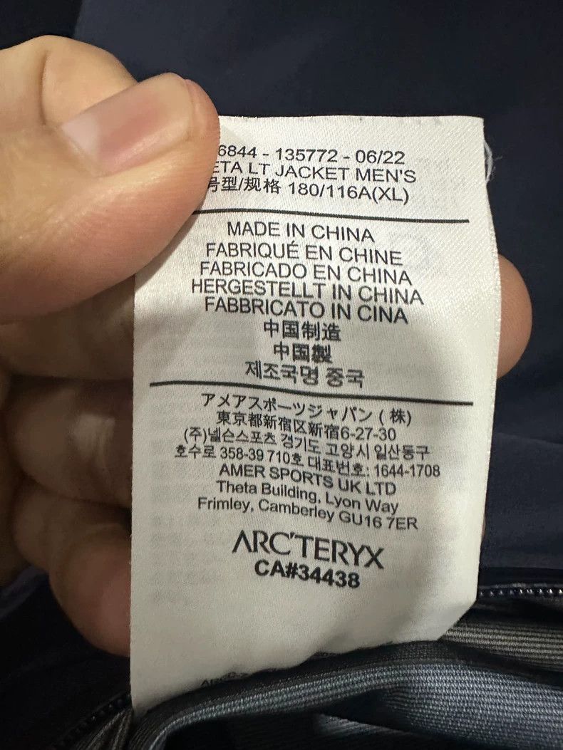 Arc'teryx Arcteryx Beta LT Hooded Jacket Size US XL / EU 56 / 4 - 4 Thumbnail