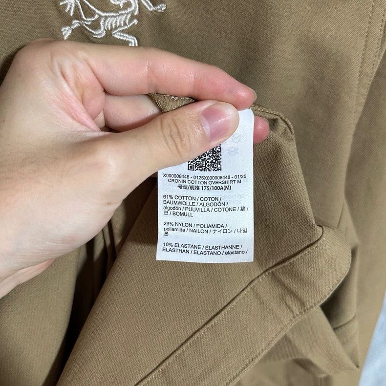 Arc'teryx Arcteryx Cronin Cotton Overshirt Jacket Size US M / EU 48-50 / 2 - 5 Thumbnail