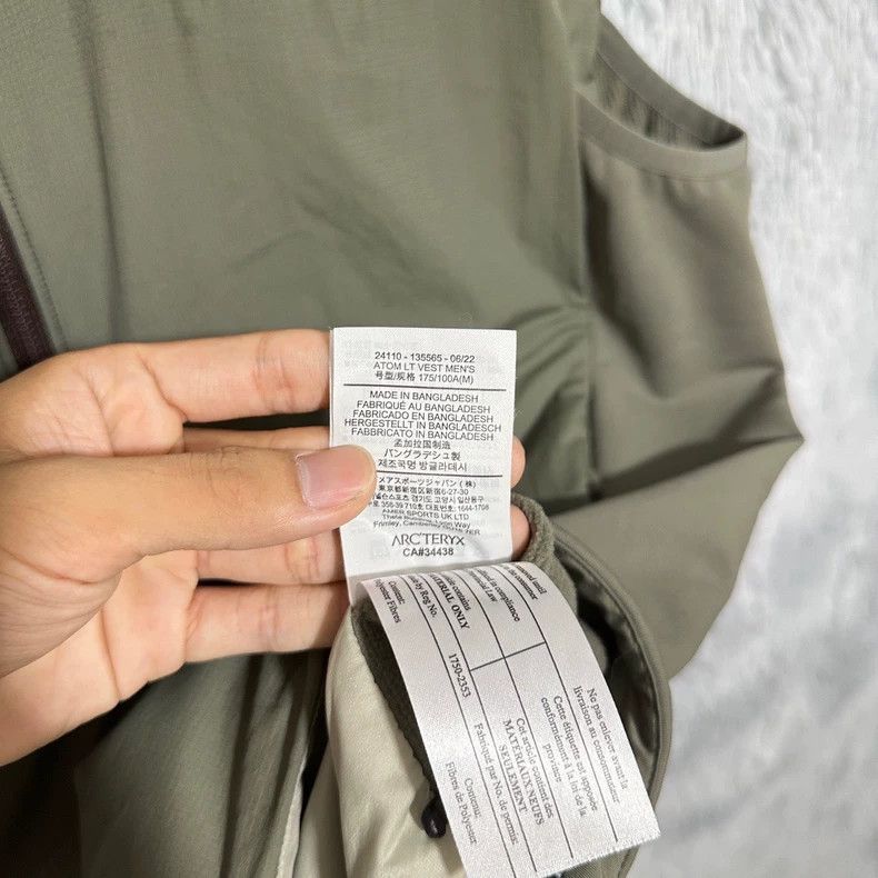 Arc'teryx Arcteryx Atom LT Vest Green Size US M / EU 48-50 / 2 - 7 Thumbnail