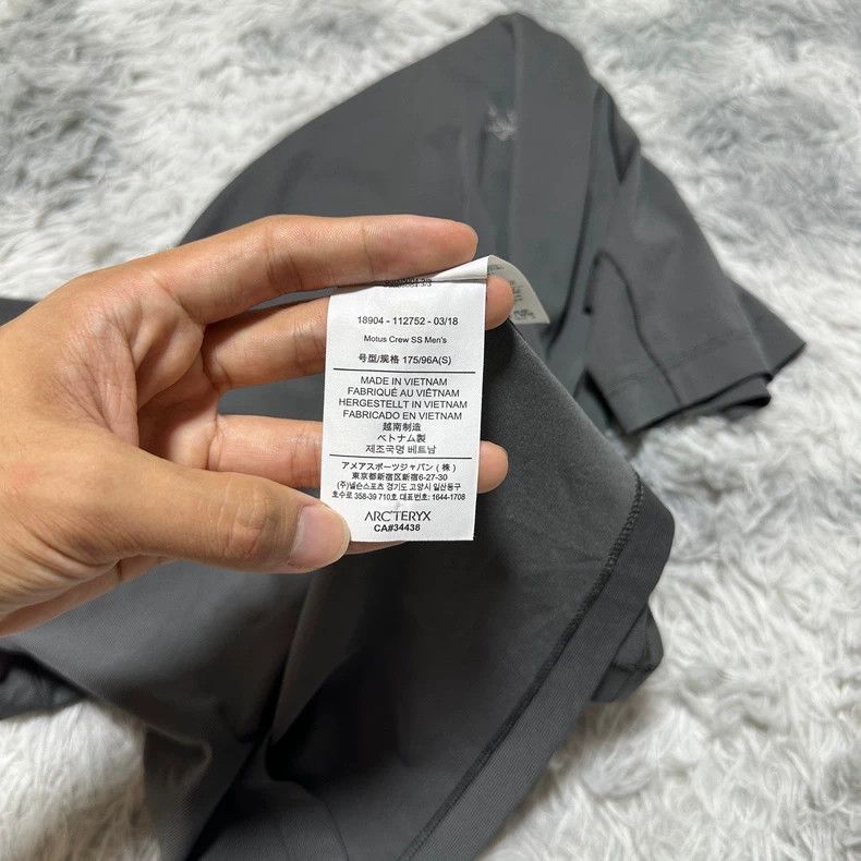 Arc'teryx Arcteryx Motus Crew SS Quick-Dry T-Shirt Size US S / EU 44-46 / 1 - 5 Thumbnail