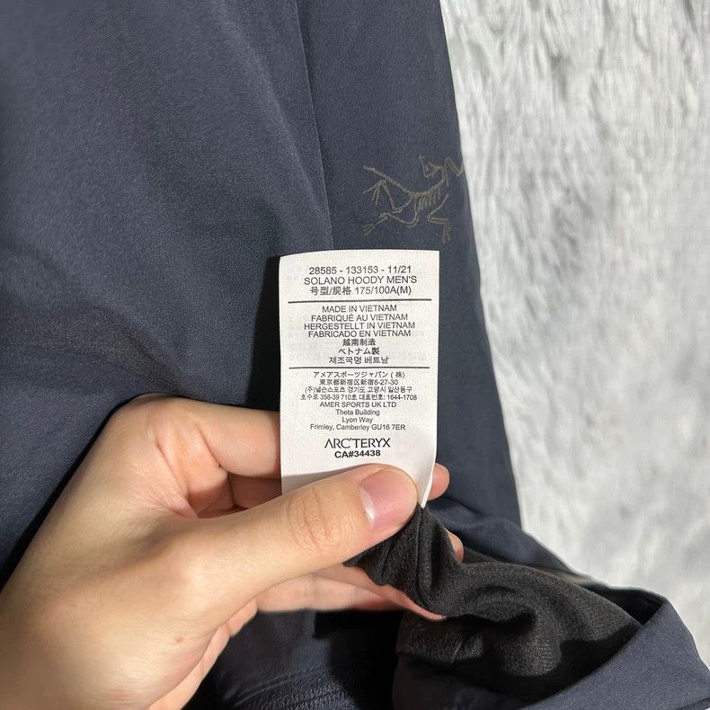 Arc'teryx Arcteryx Solano Hoody Blue Jacket Size US M / EU 48-50 / 2 - 6 Thumbnail