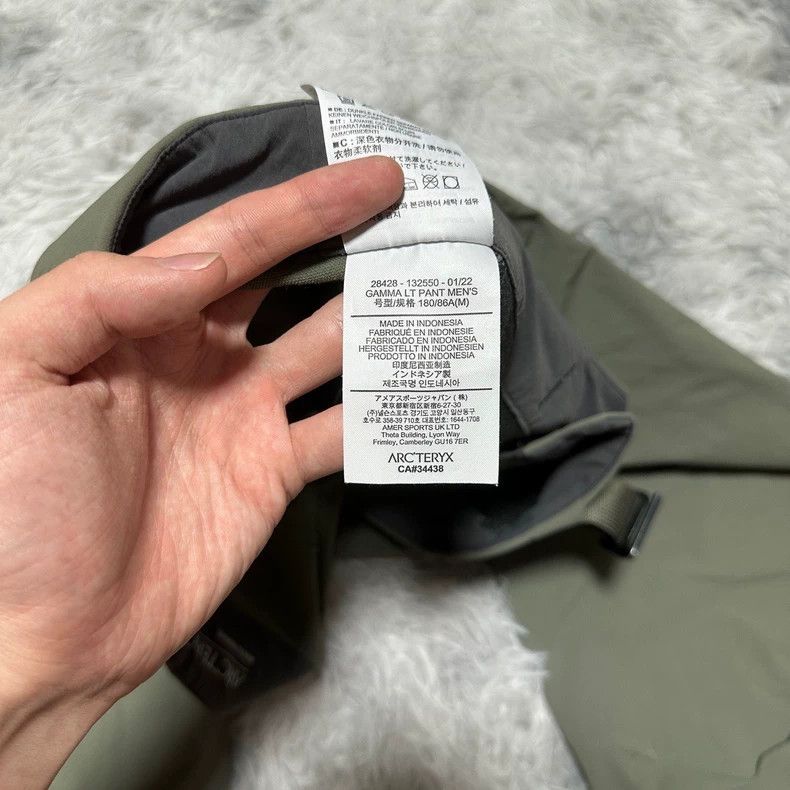 Arc'teryx Arcteryx Gamma LT Softshell Straight Pants Size US 30 / EU 46 - 5 Thumbnail