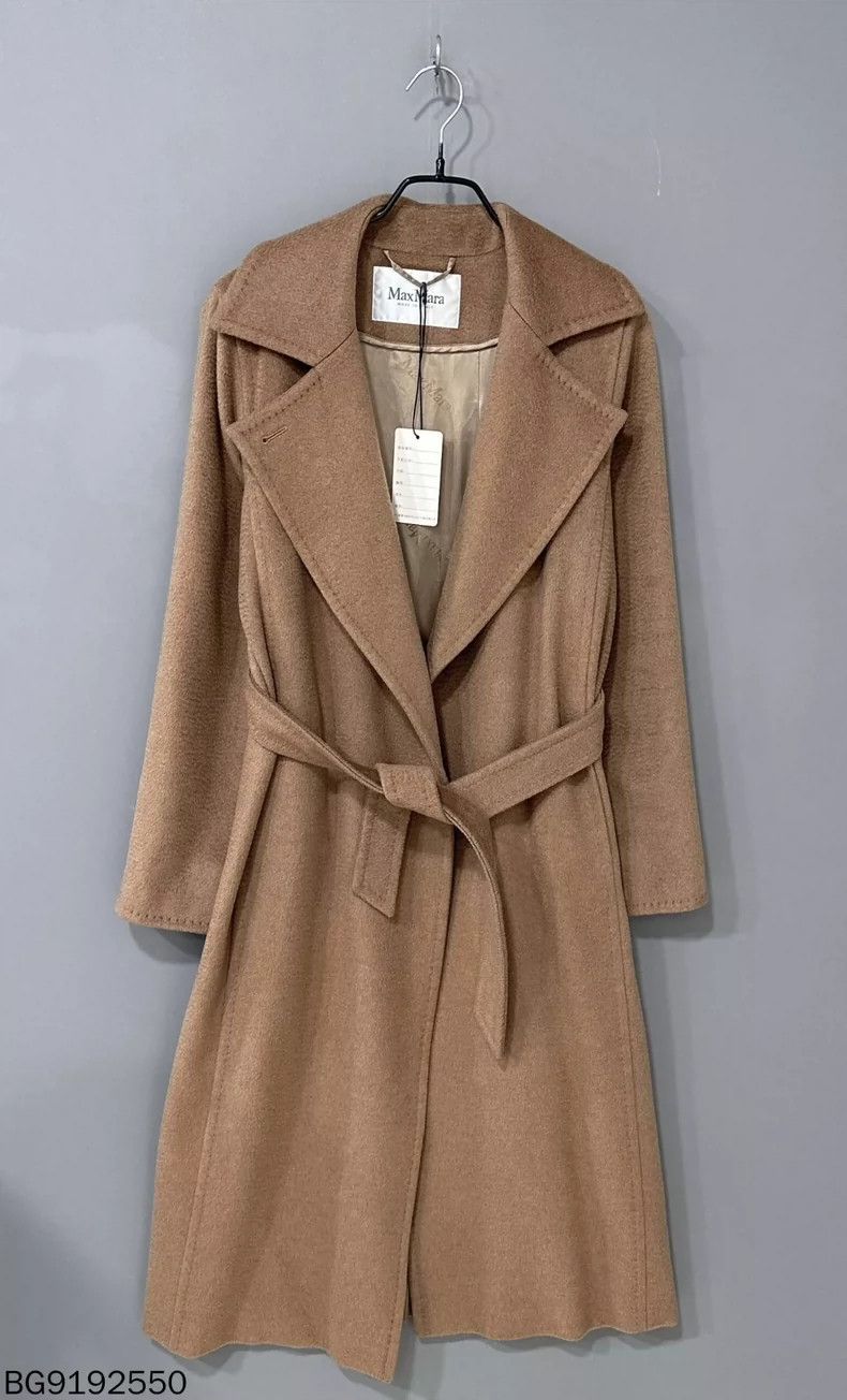 Max Mara MaxMara Camel Wool Trench Coat Size M / US 6-8 / IT 42-44 - 2 Thumbnail